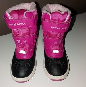 Girls winter snow boots